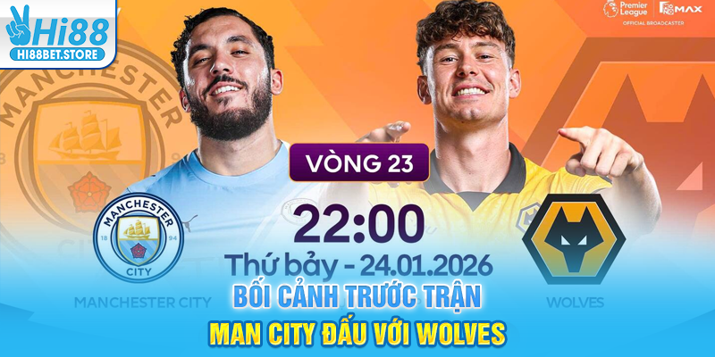 Bối Cảnh Trước Trận Man City Đấu Với Wolves